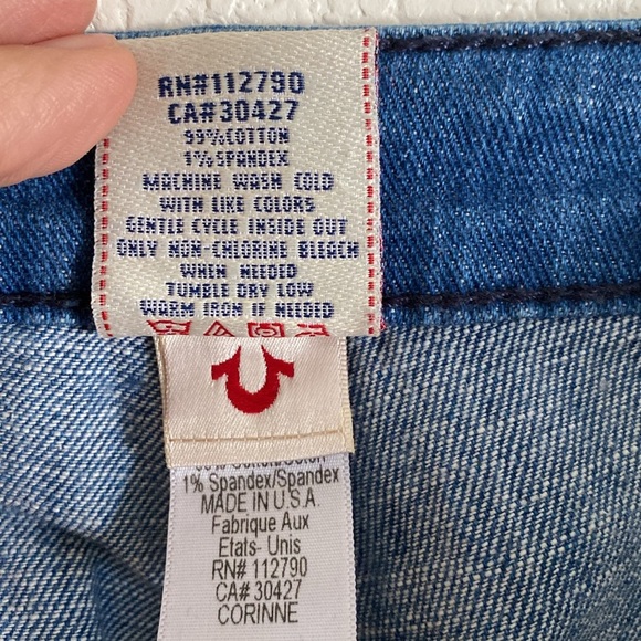 True Religion Women’s Flared Jeans Size 27 . Made in USA - Picture 7 of 7